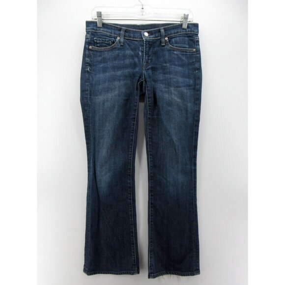 Citizens Of Humanity Jeans 28 Dita Petite Bootcut Denim Pants Dark - Picture 1 of 13